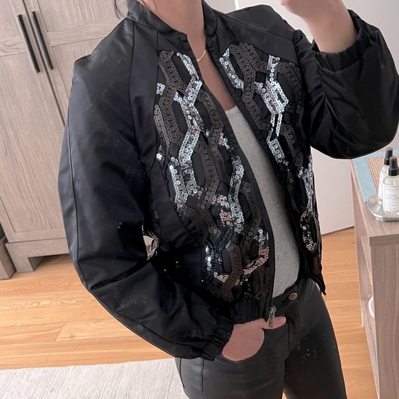 Miu Miu Jackets & Blazers - MIU MIU sequins bomber